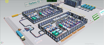 生产工厂虚拟调试